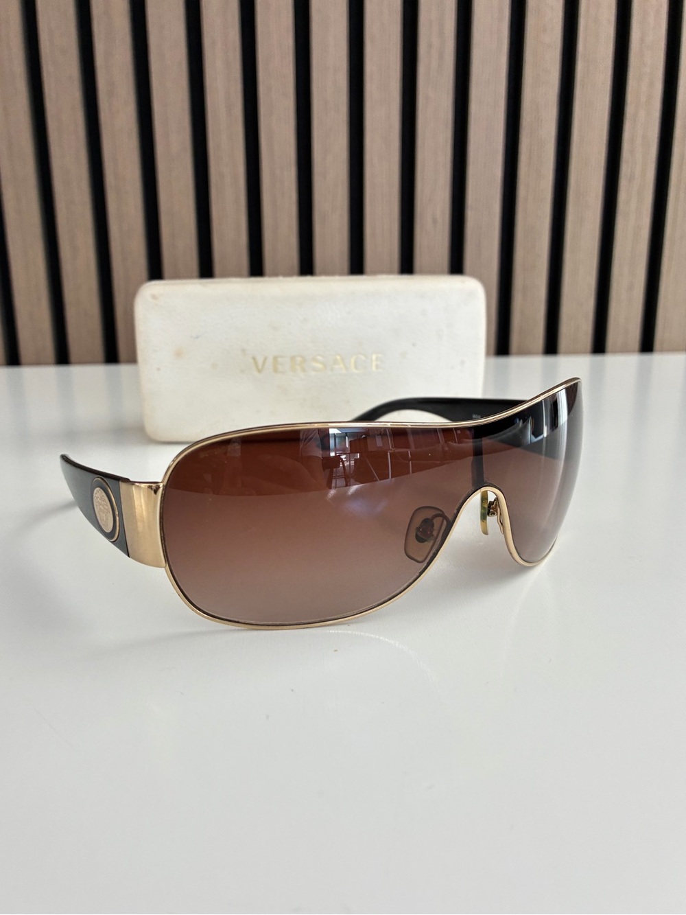 Auth VTG VERSACE Sunglasses MOD 2101